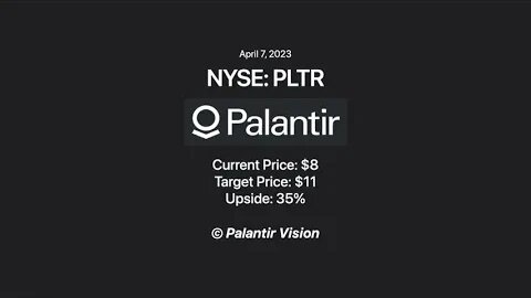 Pitching Bullish 50% Upside in Palantir Stock to a Group of Investors in 5 Minutes: April 2023