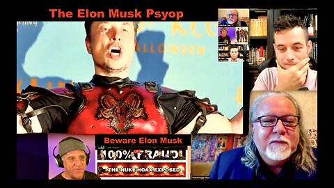 Dustin Nemos Flat Earth Dave VictorHugo Ask Why Do Alex Jones And SGT Report Promote Elon Musk Psyop