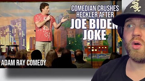 HECKLERS DESERVE TO GET DESTROYED | Comedian CRUSHES Heckler After Joe Biden Joke (REACTION)