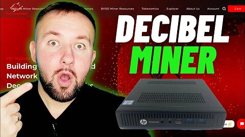 My NEW Crypto Miner - Make Passive Income With The Decibel Miner