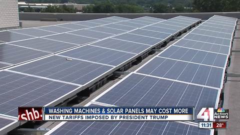 Trump solar panel tariff to impact local vendors