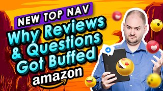 Amazon Launches New Top Nav on PDPs - Why Questions & Reviews Focus Got Buffed