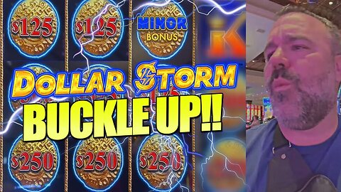 I TOOK IT BY STORM!! Insane HIGH LIMIT Play on Each Dollar Storm Slot Machine at the Casino