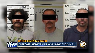 Three arrested for killing San Diego teens in Tijuana