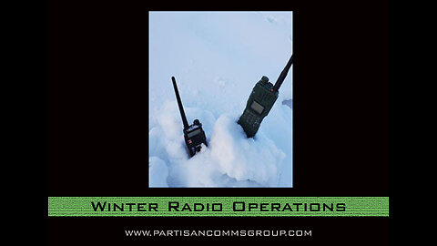 E30: Winter Radio Operations