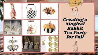 The Teelie Blog | Creating a Magical Rabbit Tea Party for Fall | Teelie Turner