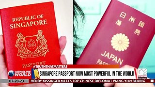 Singapore passport now most powerful in the world