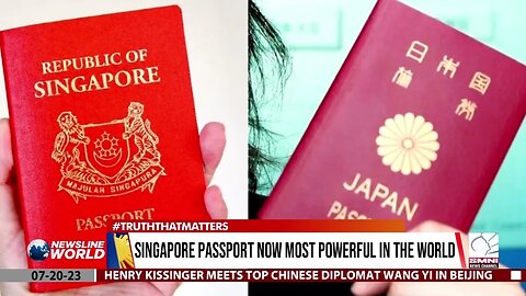 Singapore passport now most powerful in the world