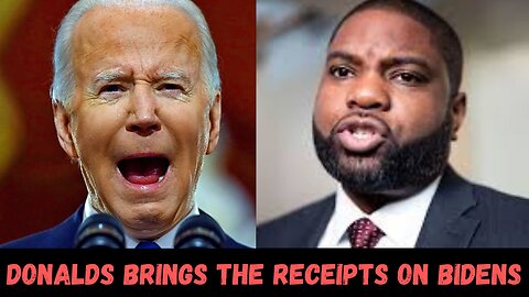 Explosive Evidence by Byron Donalds in Biden Impeachment!!!