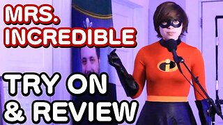 This Mrs. Incredible costume is CUTE (TRY ON & REVIEW)