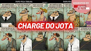 Charge do Jota | Momentos do Reunião de Pauta