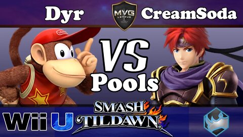 Dyr (Diddy) vs. CreamSoda (Roy & Shulk) - SSB4 Pools - Smash 'til Dawn