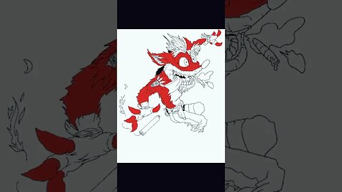 Crash Bandicoot X Magdrops Sketch / Procreate