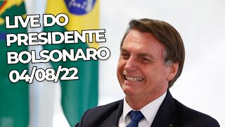 Live do presidente Bolsonaro