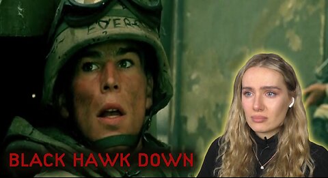 Russian Girl First Time Watching Black Hawk Down!!