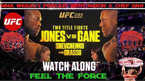 👊🏻UFC285 JONES VS GANE WATCH-ALONG / MMA WEEKLY PODCAST CREW