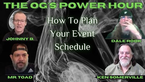 How To Plan Your Event Schedule