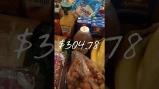 Our Weekly Large Family Groceries #groceryshopping #largefamily