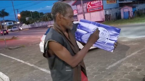Amazing Street Artist From Suriname😍 🥰