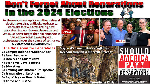 Don't Forget About Reparations in the Upcoming Elections
