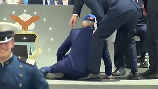 Joe Biden Falling Over Again #joebiden