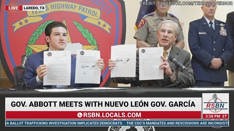 Emergency Border Presser: Gov Abbott meets with Mexican Officials over Border Crisis 4/13/2022