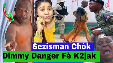 Woy😳Dimmy Danger Fè K2Jak Sou Yon Kouzine Li...Komisè Muscadin Bay Tout Detay Sou 2 Bandi Li Touyé