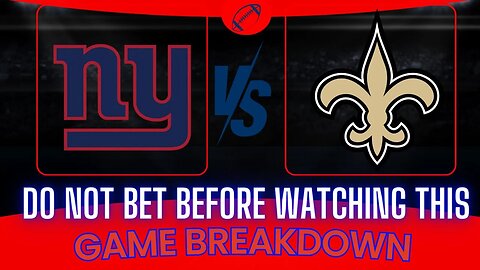New York Giants vs New Orleans Saints Prediction and Picks - NFL Picks Week 15