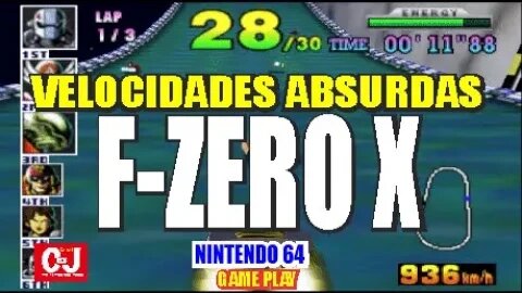 Velocidades Absurdas em F-Zero X (N64)