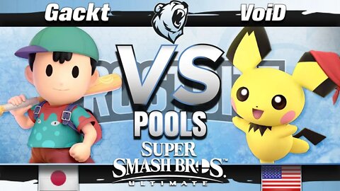 Gackt (Ness) vs. CLG | VoiD (Pichu) - Phase 2 Pools - Frostbite 2019