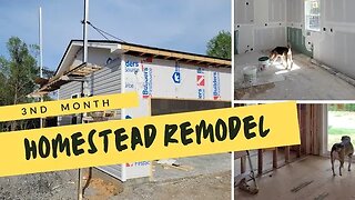 3rd Month | South Carolina Remodel | Short Update