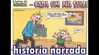 A turma da Mônica em Cada um na sua! Gibis do Rapha