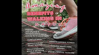 AMAZING BENEFITS OF WALKING IN NATURE