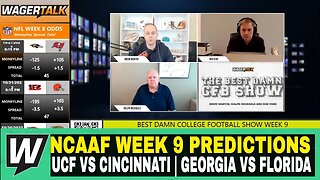 Best Damn College Football Show | NCAAF Week 9 Predictions | UCF vs Cincinnati | Georgia vs Florida
