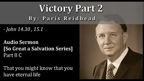 Victory Part 2 - Paris Reidhead