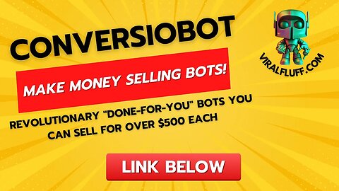 Make $500+ Per Bot with This Revolutionary "Done For You" Technology!