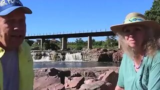 Falls Park, Sioux Falls, SD. travel USA, Mr. Peacock & Friends, Hidden Treasures