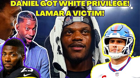 ESPN Claims Lamar Jackson Is A VICTIM?! Daniel Jones Received WHITE PRIVILEGE For New Contract!