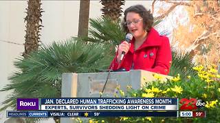 January Declared "Human Trafficking Awareness Month"