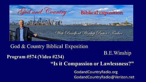 234 - Is it Compassion or Lawlessness?