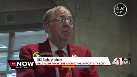 KCI Ambassadors help guide travelers around airport, city