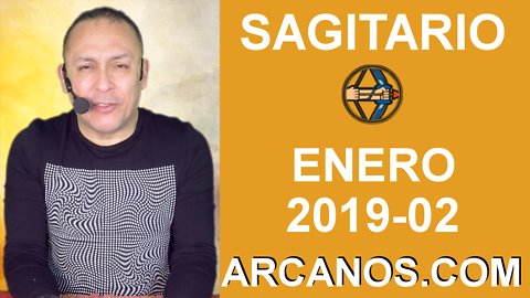 HOROSCOPO SAGITARIO-Semana 2019-02-Del 6 al 12 de enero de 2019-ARCANOS.COM