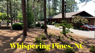 Whispering Pines, NC, Town Center - Small Towns - Non-Walk & Talk Tour - Vlogging America