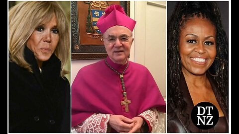 Archbishop Vigano calls Michelle Obama and Brigitte Macron TRANSVESTITES
