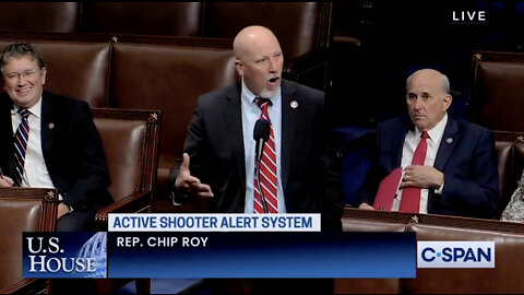 Rep. Chip Roy (R-TX) Gets Laughs Proposing a Congressional Stupidity Alert System