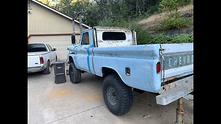 1966 K20 body swap progress