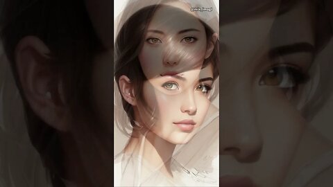 IMAGINE PAINTING YOUR GIRLFRIEND'S FACE, ( AI ART, AI GENERATORS, AI LOOKBOOK )