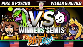 Slap City TOP 8: Pika & Psycho vs. Weger & Revilo - SSC2019 Doubles Winners Semis