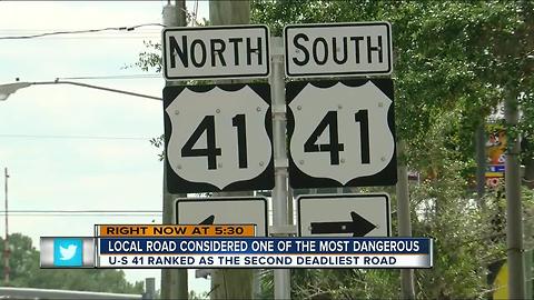 Bay Area road ranked as one of the most dangerous