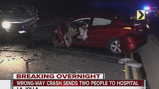 Wrong-way driver causes head-on crash in La Jolla